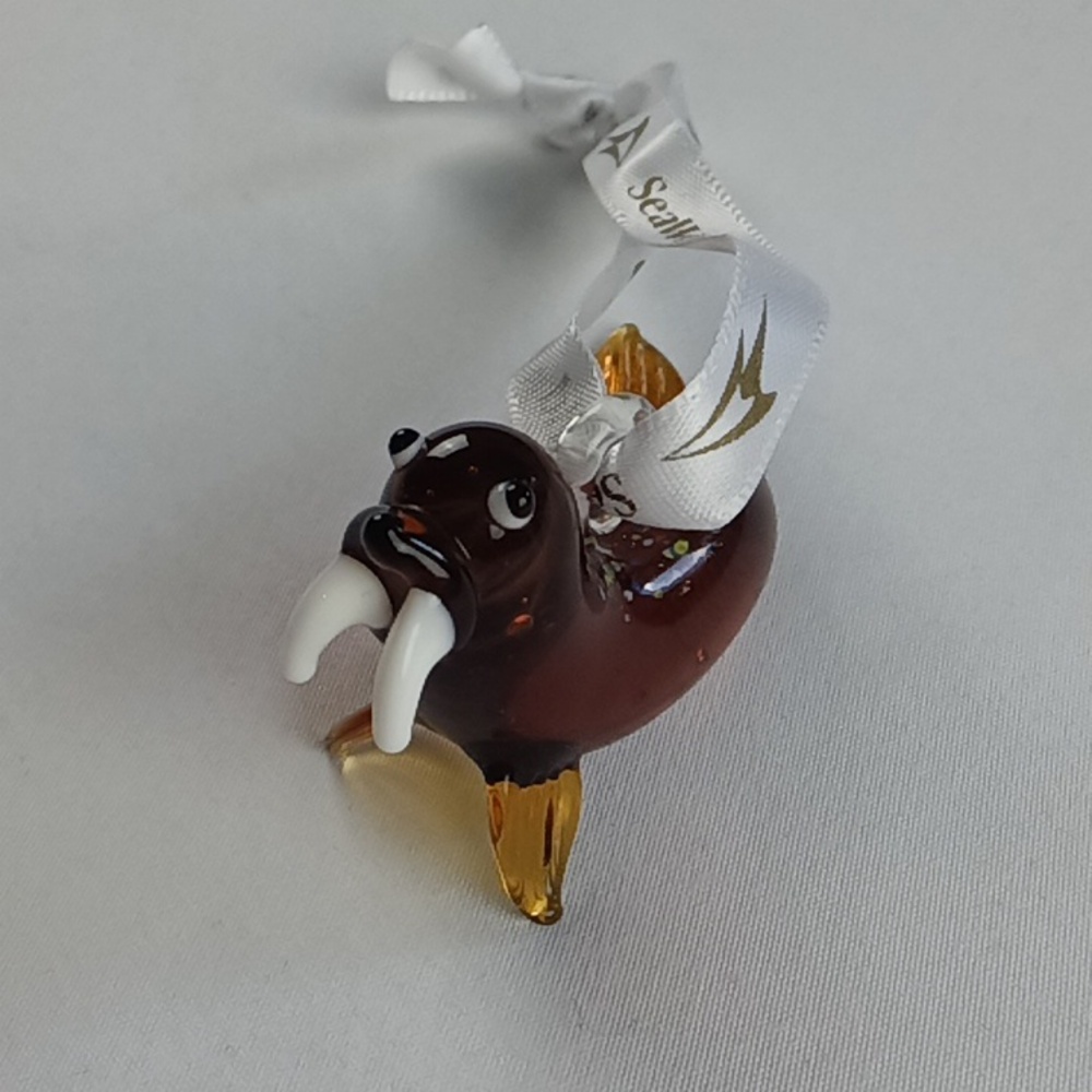 SeaWorld Blown Glass Seal.